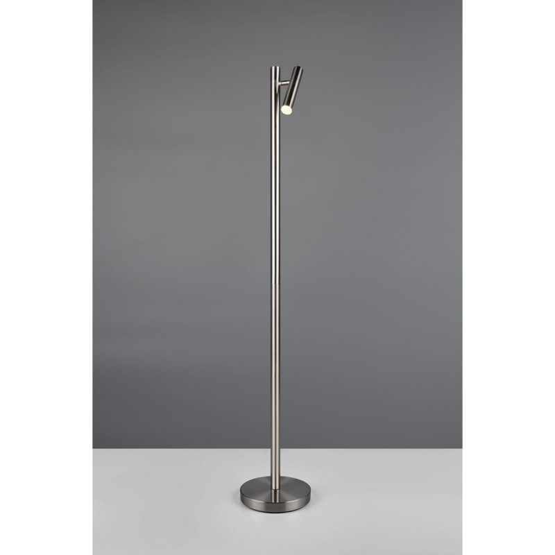 Lampadaire GOMEZ 3W LED Nickel mat TRIO LIGHTING R44571107