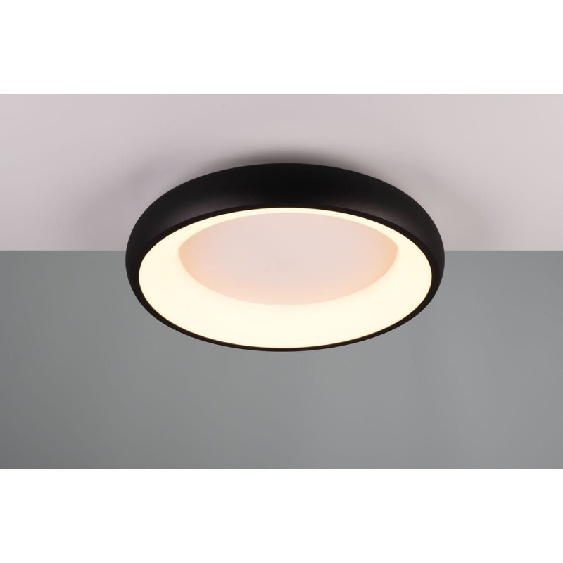 Plafonnier CARDONA 29W LED Noir mat TRIO LIGHTING 649614532