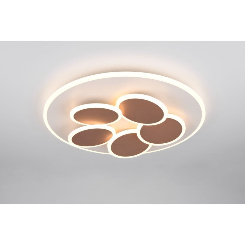 Plafonnier MANDALA 35W LED Gris chaud TRIO LIGHTING 653210676