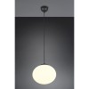 Suspension FOMENTO 1x8,5W E27 Noir mat D30 TRIO LIGHTING 363100132