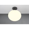 Plafonnier FOMENTO 1x8,5W E27 Noir mat TRIO LIGHTING 663100132