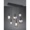 Suspension DIVA 6x7W E27 Noir mat TRIO LIGHTING 319800632