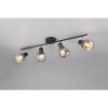 Plafonnier TARIFA 4x4W E14 Noir mat TRIO LIGHTING 862800432