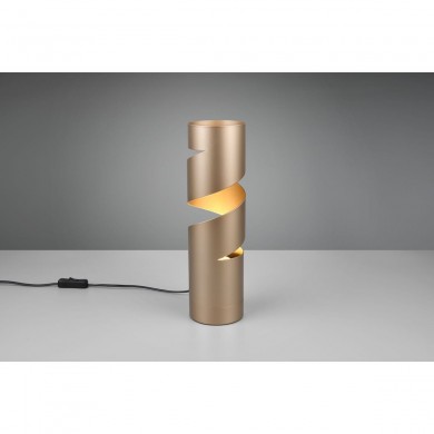 Lampe STREAM 1x3W GU10 Café TRIO LIGHTING 564000165