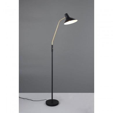 Lampadaire TRAVELLER 1x4W E27 Noir-or TRIO LIGHTING 463400180