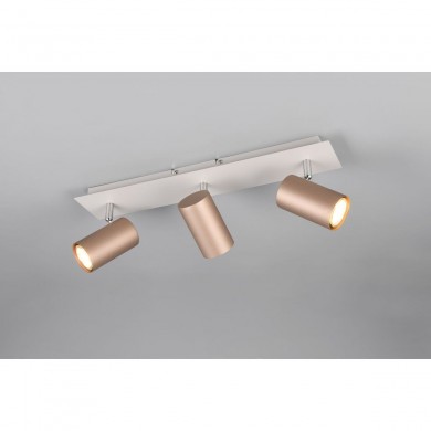 Plafonnier MARLEY 3x4,9W GU10 Café TRIO LIGHTING 802400365