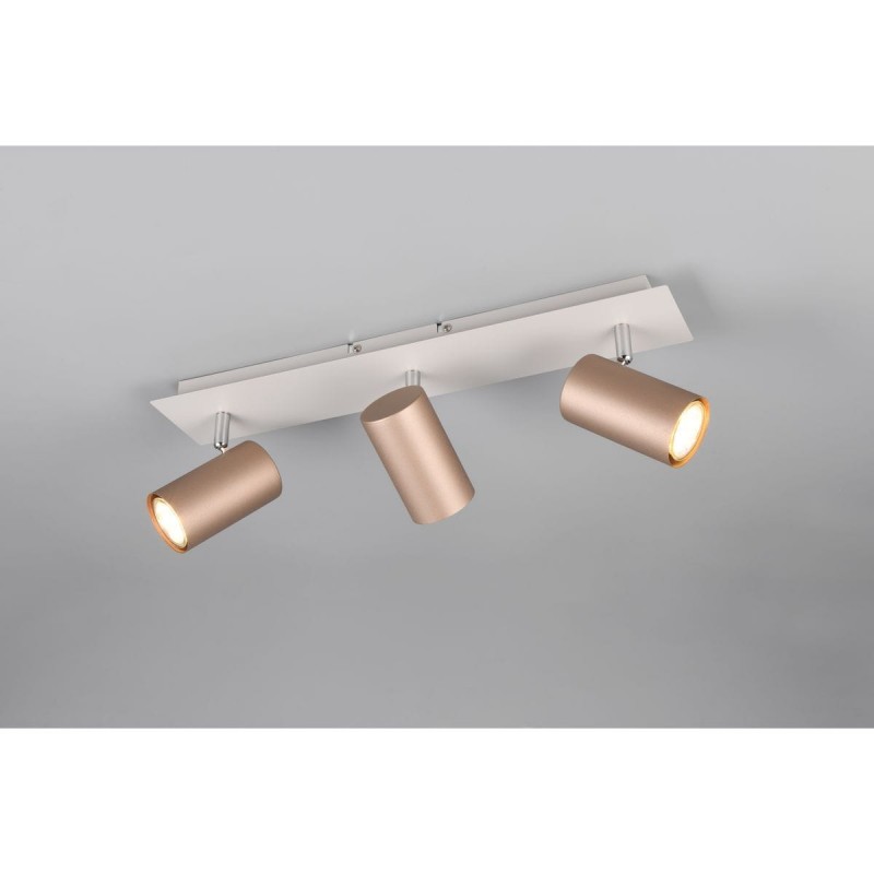 Plafonnier MARLEY 3x4,9W GU10 Café TRIO LIGHTING 802400365