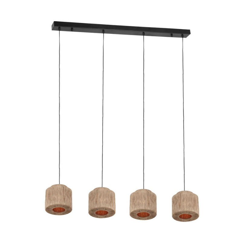 Suspension SMILLA 4x4W E27 Noir mat TRIO LIGHTING 366800436