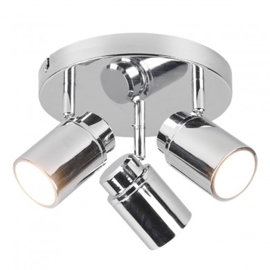 Plafonnier Salle de Bain Angelo Chrome 3x5W GU10 TRIO LIGHTING 880430306