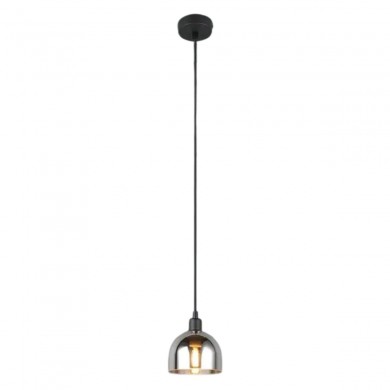 Suspension MOLLY 1x4W E14 Noir mat TRIO LIGHTING R31861032