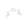 Plafonnier CANTAR 2x4,9W GU10 Blanc mat TRIO LIGHTING R81792031