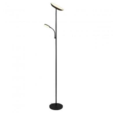 Lampadaire SPECTER 17W LED Noir mat avec liseuse TRIO LIGHTING R47842132