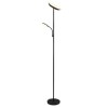 Lampadaire SPECTER 17W LED Noir mat avec liseuse TRIO LIGHTING R47842132