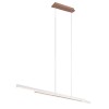 Suspension ODIO 22W LED Gris chaud TRIO LIGHTING R37882176