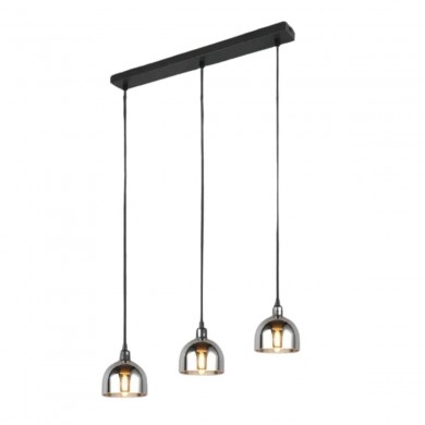 Suspension MOLLY 3x4W E14 Noir mat TRIO LIGHTING R31863032