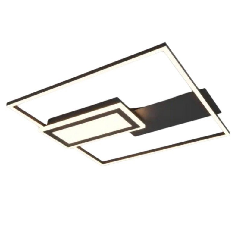 Plafonnier SPIRO 32W LED Noir mat TRIO LIGHTING R67862932