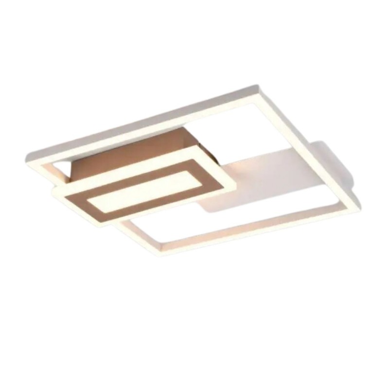 Plafonnier SPIRO 22W LED Gris chaud TRIO LIGHTING R67862176