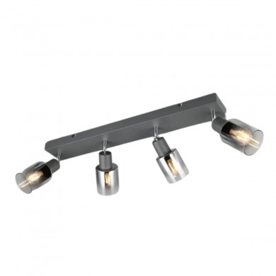 Plafonnier CADIZ 4x4W E14 Anthracite TRIO LIGHTING R81784042