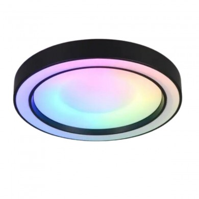 Plafonnier ARCO 22W LED Noir mat TRIO LIGHTING R65091432