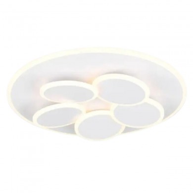 Plafonnier MANDALA 35W LED Blanc mat TRIO LIGHTING 653210631