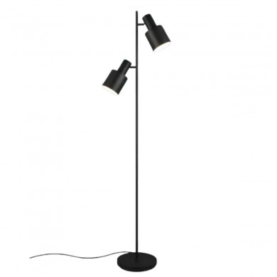 Lampadaire AGUDO 2x4W E27 Noir mat TRIO LIGHTING 419400232