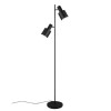 Lampadaire AGUDO 2x4W E27 Noir mat TRIO LIGHTING 419400232