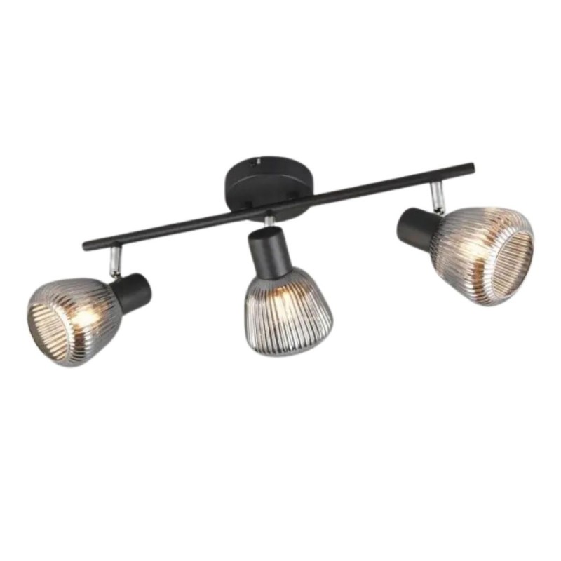 Plafonnier TARIFA 3x4W E14 Noir mat TRIO LIGHTING 862800332