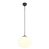 Suspension FOMENTO 1x8,5W E27 Noir mat D30 TRIO LIGHTING 363100132