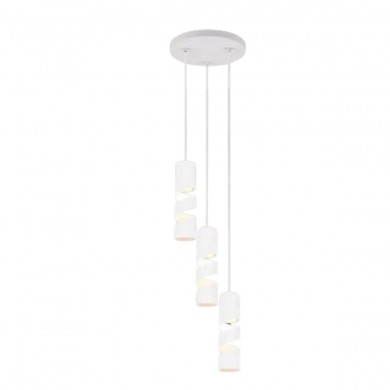 Suspension STREAM 3x3W GU10 Blanc mat TRIO LIGHTING 364030331