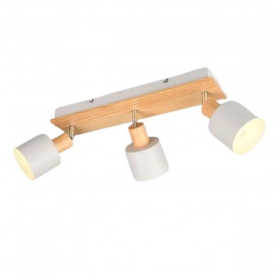 Plafonnier SHANTI 3x4W E14 Gris chaud TRIO LIGHTING 862700376