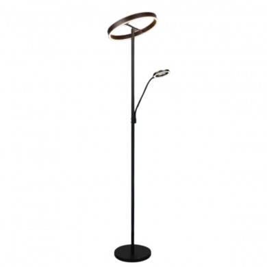 Lampadaire WILLIS 39W LED Noir mat TRIO LIGHTING 449510232