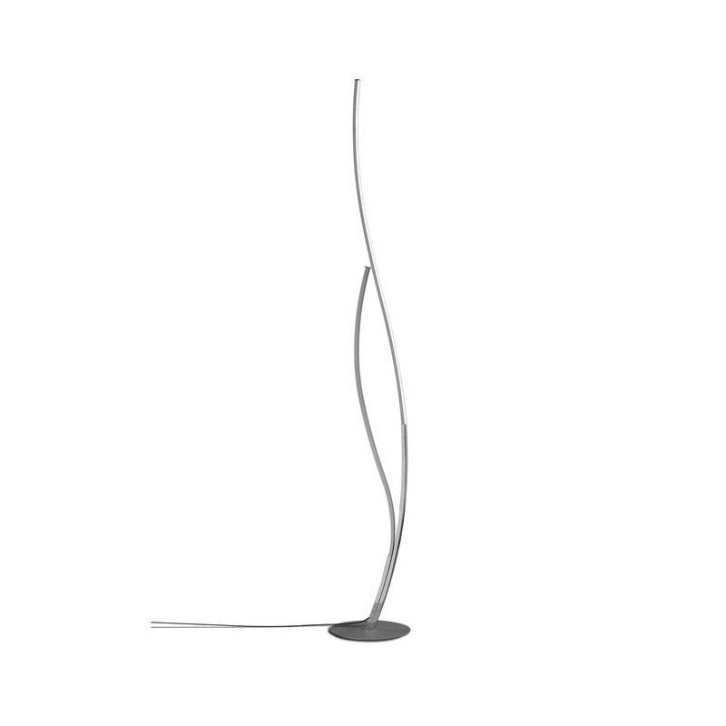 Lampadaire CORINTO Argenté Chromé  LED 1x30W MANTRA 6108