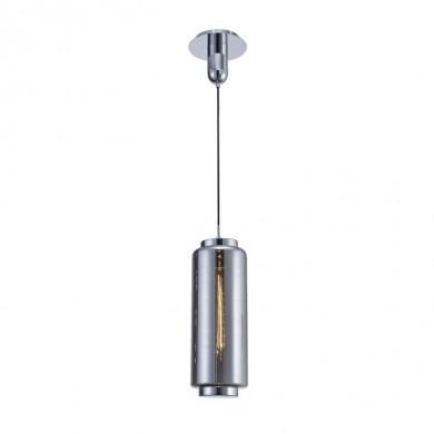 Suspension JARRAS Chromé E27 1x40W 220cm MANTRA 6197