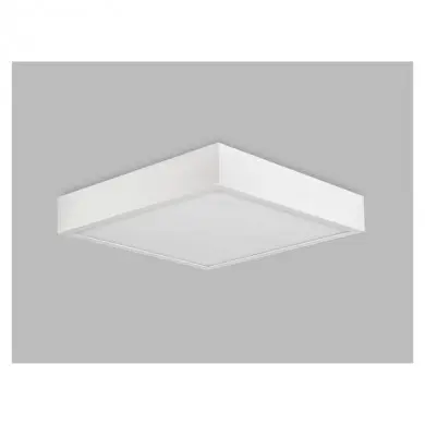 Plafonnier SAONA SUPERFICIE Blanc 24W Carré 2040LM MANTRA 6632