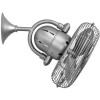 Ventilateur mural Kaye 33cm Nickel Nickel ATLAS FAN KC-BN