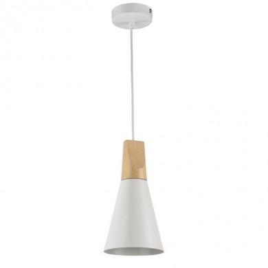 Suspension Bicones Blanc 1x60W E27 D140 MAYTONI P359-PL-140-W