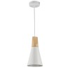 Suspension Bicones Blanc 1x60W E27 D140 MAYTONI P359-PL-140-W