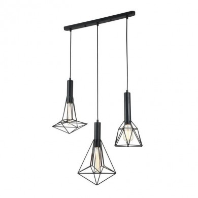 Suspension Spider Noir 3x60W E27 MAYTONI T021-03-B