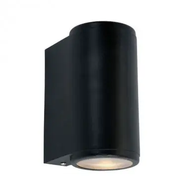 Applique Extérieure MANDAL Noir 2x3,9W LED GU10 NORLYS 1370SV