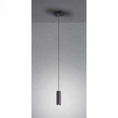 Suspension Marley Noir Mat 1x35W GU10 TRIO LIGHTING 312400132