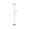 Lampadaire Arizona Nickel Mat LED avec Liseuse TRIO LIGHTING 426410207