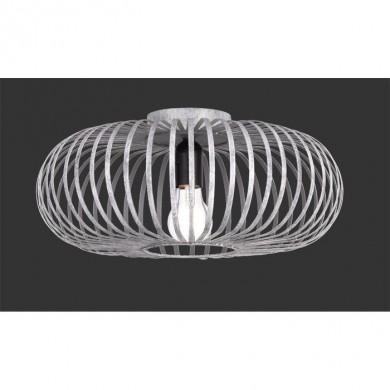 Plafonnier Johann Gris Ancien 1x60W E27 TRIO LIGHTING 606900161