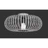 Plafonnier Johann Gris Ancien 1x60W E27 TRIO LIGHTING 606900161