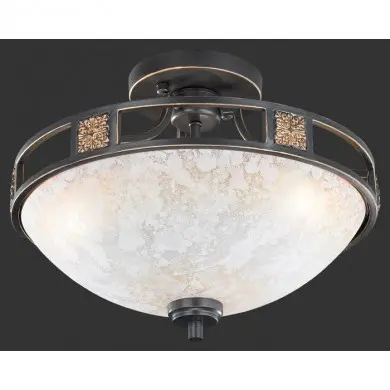 Plafonnier Quinta Rouille 3x60W E27 TRIO LIGHTING 608100324