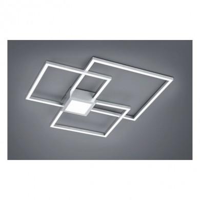 Plafonnier Hydra Nickel Mat 1x38W SMD LED TRIO LIGHTING 676210407