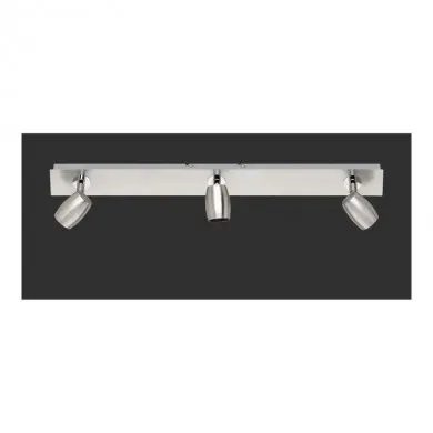 Plafonnier Michael Nickel Mat 3x28W GU10 TRIO LIGHTING 803000307