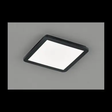 Plafonnier Camillus Noir Mat 1x18W SMD LED REALITY R62931832