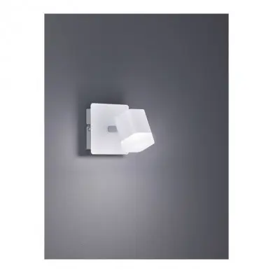 Plafonnier Roubaix Blanc Mat 1x4W SMD LED REALITY R82151131