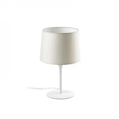 Lampe Conga Blanc Beige H360 1x15W Max E27 FARO 64316-02