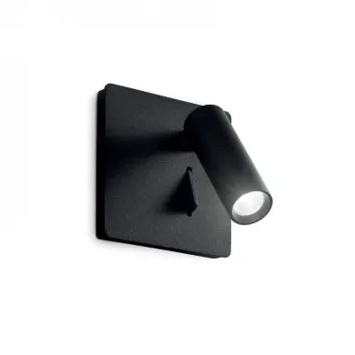 Applique murale LITE Noir 1x3W IDEAL LUX 250113